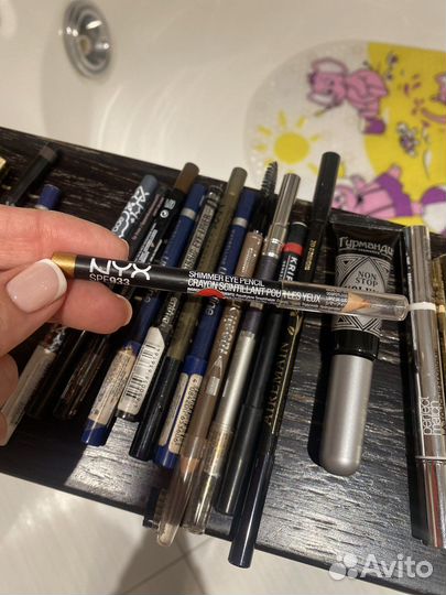 Карандашы, тушь, консиллер, строгалка