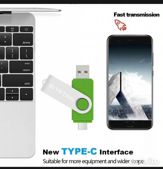 USB-флешка-накопитель suntrsi 32 гб новая