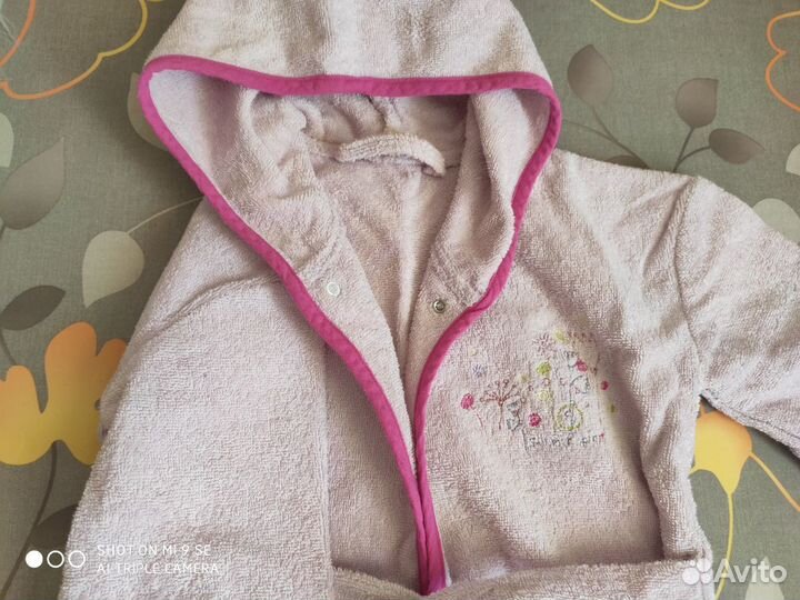 Детский банный халат