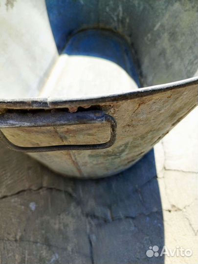 Таз оцинкованный