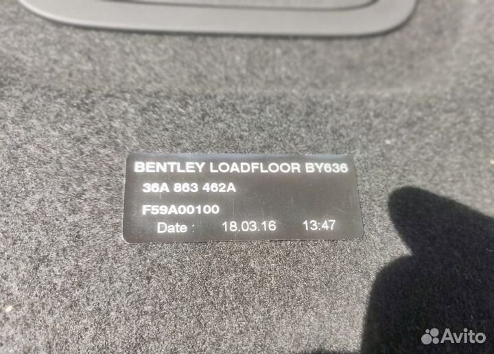 Полка багажника Bentley Bentayga 36A863462