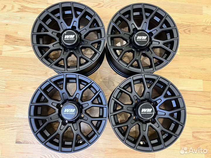 Диски для квадроцикла 12 4/110 wheelman black