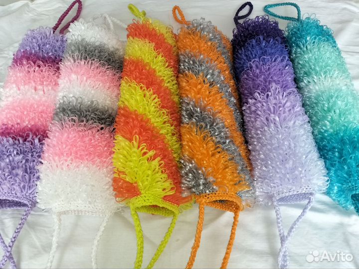 Мочалка ручной работы