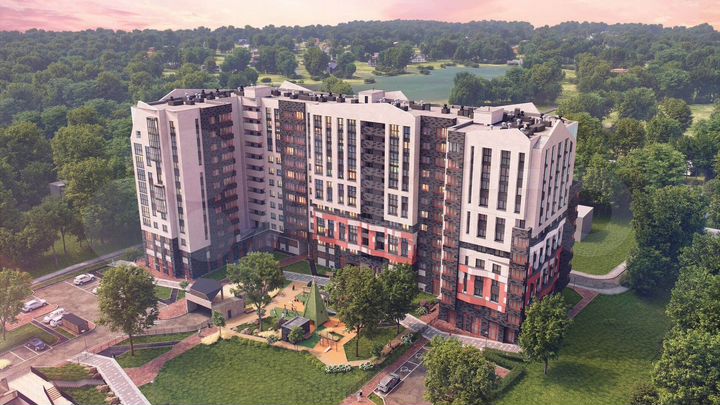 3-к. квартира, 94,9 м², 7/13 эт.