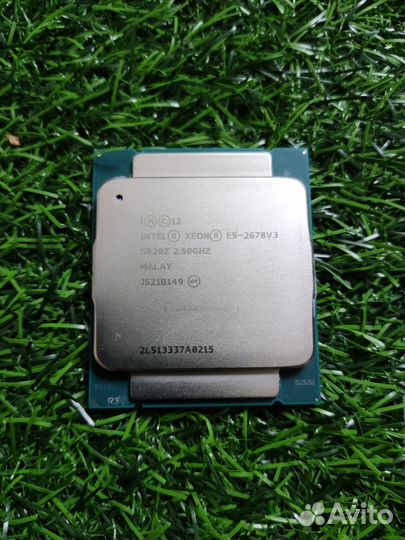 Процессор Xeon 2678v3 12 ядер 24 потоков LGA 2011