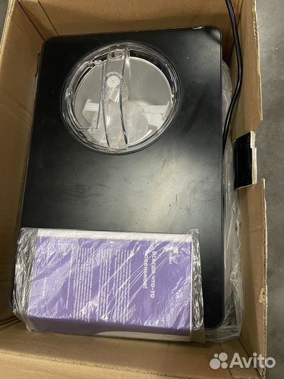 Мороженица Kitfort кт-1803, серый металлик, черный