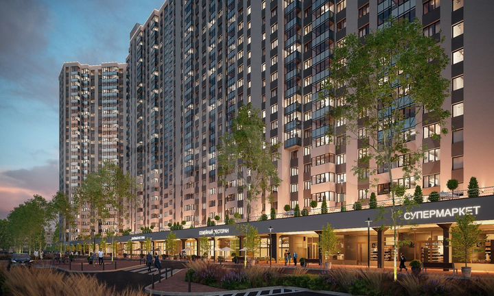 2-к. квартира, 62,9 м², 24/25 эт.