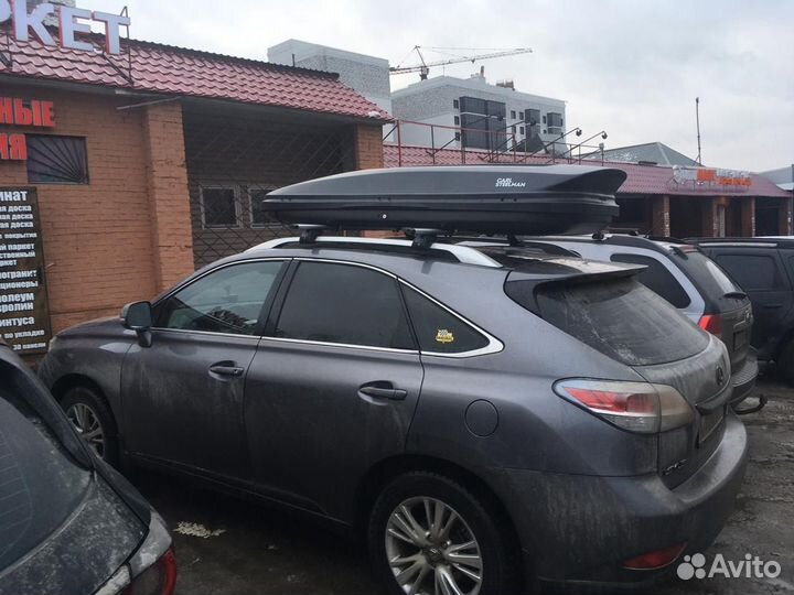 Автобокс на крышу Carl Steelman sport 565 L