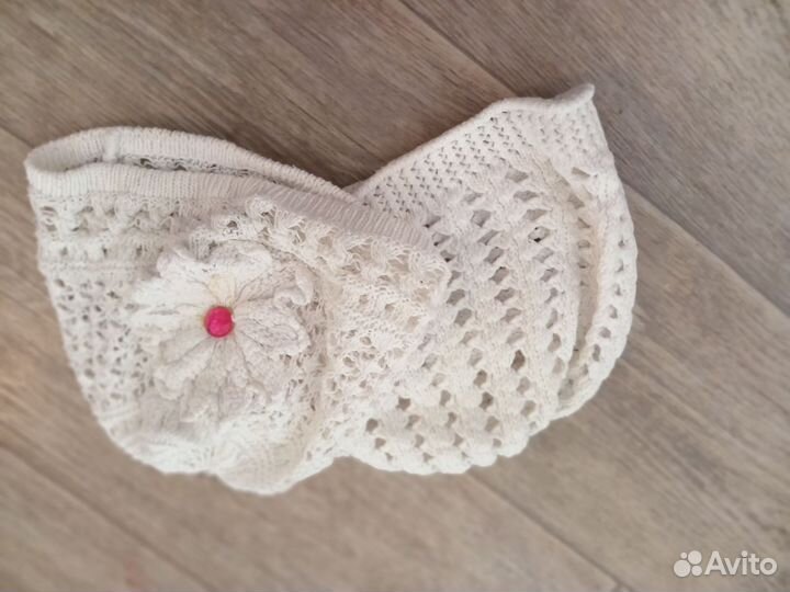 Летняя детская шапочка