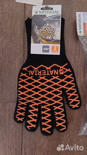 Перчатка для гриля, фартук для барбекю