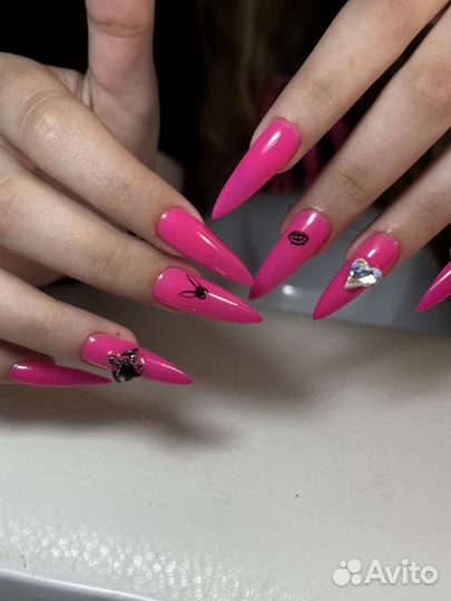 Маникюр с покрытием/наращивание
