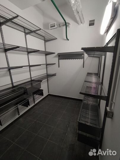 Гардеробные системы хранения металлические Титан