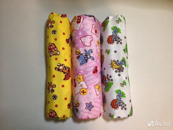 Пеленки детские, фланель
