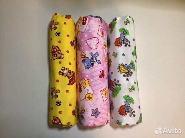 Пеленки детские, фланель