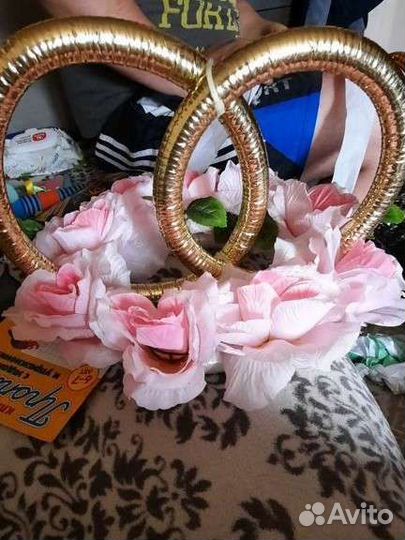 Кольца для свадебных машин