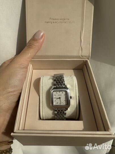 Наручные часы Burker Silver White