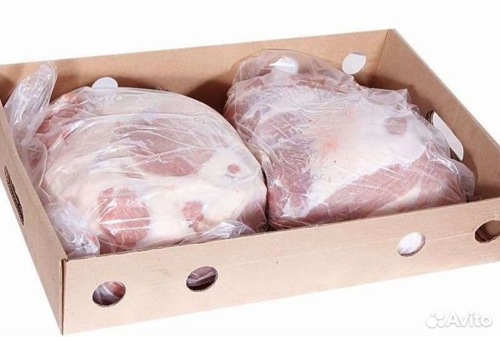 Мясо свинина мякоть окорок и лопатка без кости