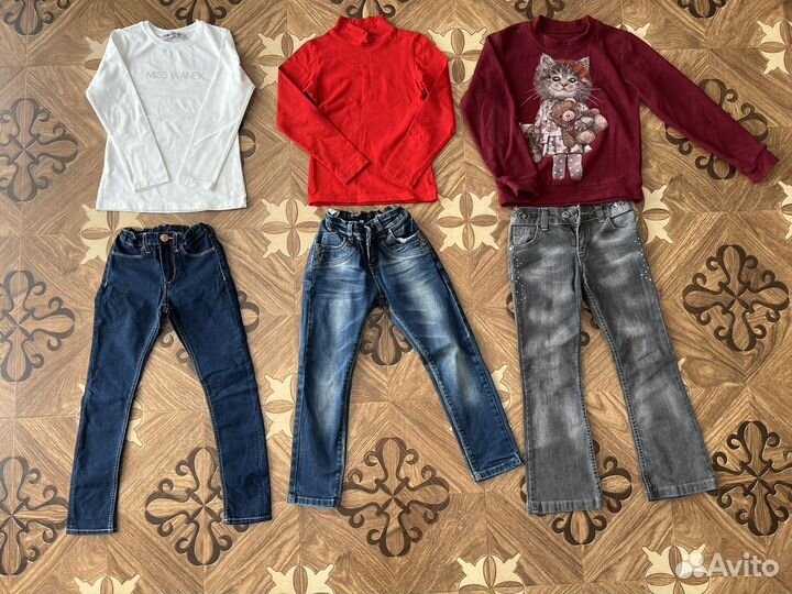 Одежда + комбинезон 116