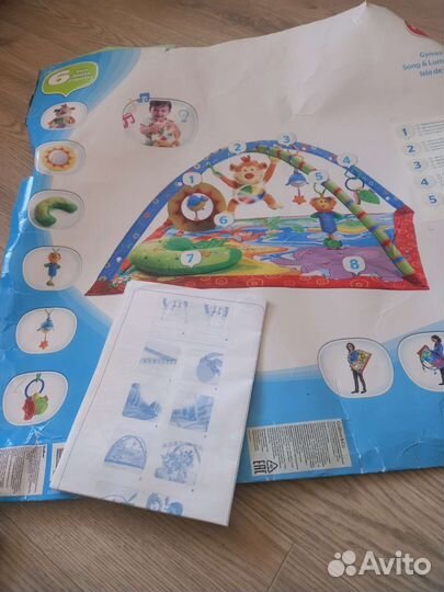 Развивающий коврик tiny love