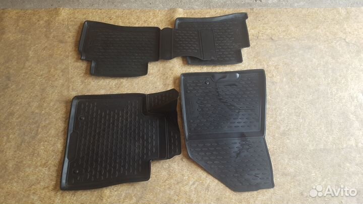 Комплект полиуретановых ковров киа спортаж 4