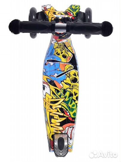 Самокат детский Black Aqua v.1