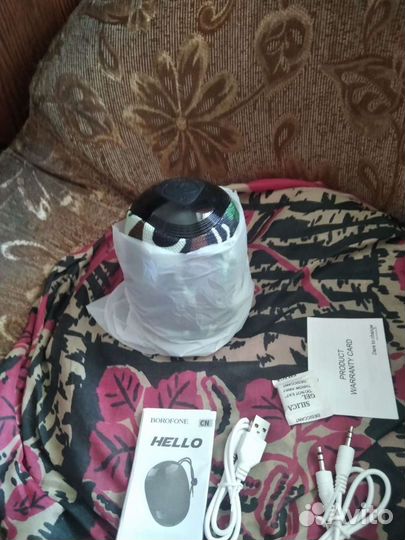 Колонка блютуз и умный корректор осанки