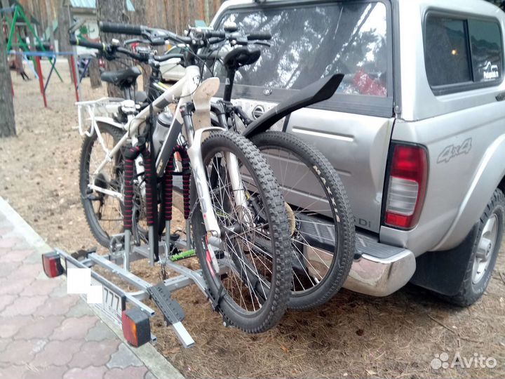 Велокрепление для транспортировки трёх велосипедов