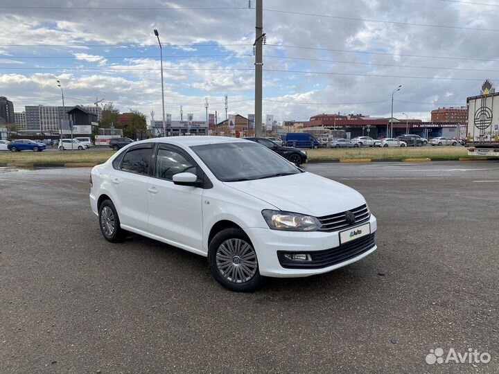Volkswagen Polo 1.6 AT, 2018, 179 500 км
