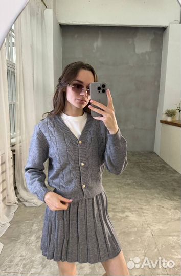 Костюм двойка с юбкой