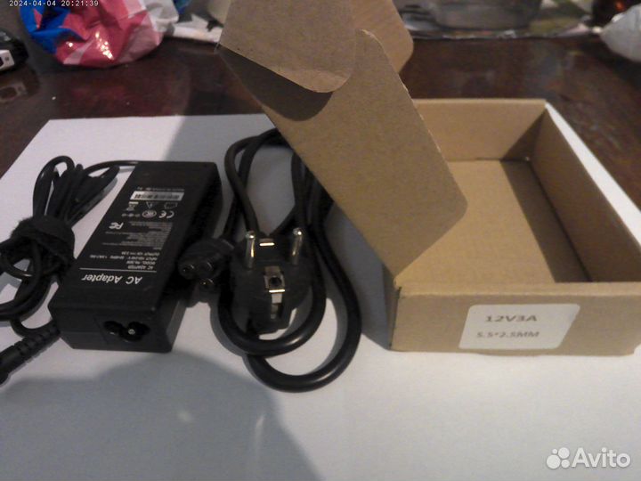 Блок питания 12v 3a (12в 3а) стабилизированный