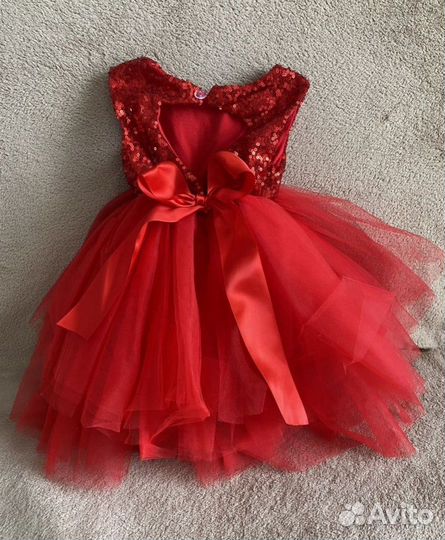 Платье для новорожденной 68