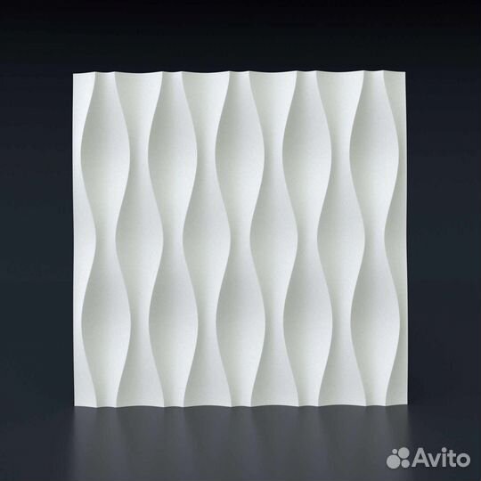 Гипсовая 3D панель 