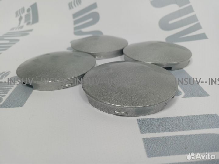 Колпаки ступиц Урбан (серый, металл) гладкий