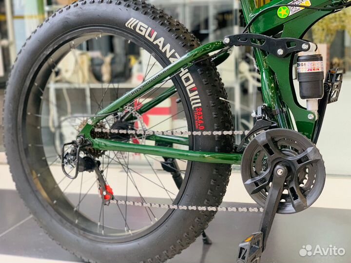 Велосипед фэтбайк складной