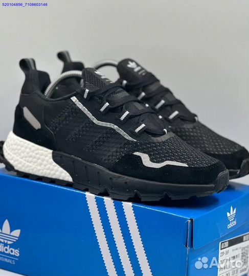 Кроссовки Adidas ZX 1000 Black (Арт.43916)