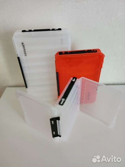 Коробка бокс для воблеров двухсторонняя