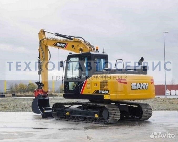Гусеничный экскаватор Sany SY135C, 2023