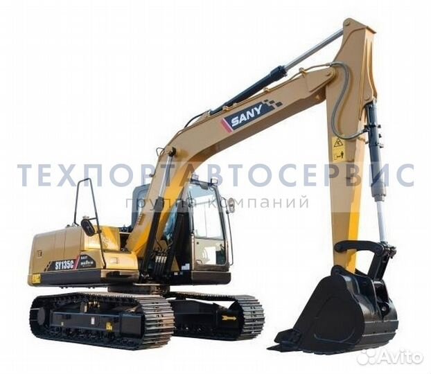 Гусеничный экскаватор Sany SY135C, 2023