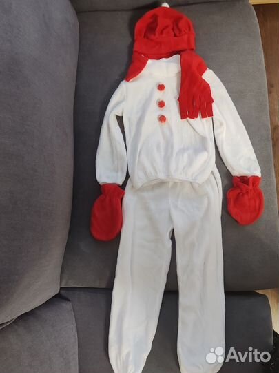 Костюм снеговика 104