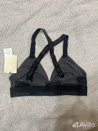 Бюстгальтер топ браллет calvin klein оригинал m