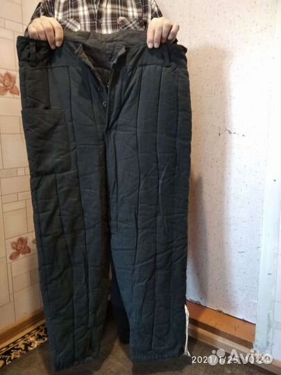Штаны ватные