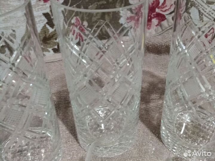 Хрустальные стаканы