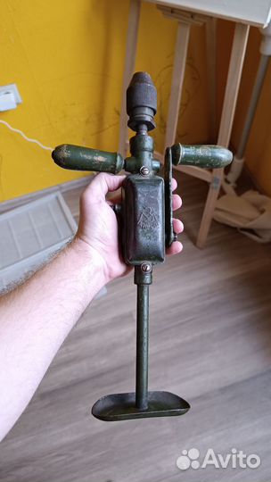 Ручная дрель сверло СССР