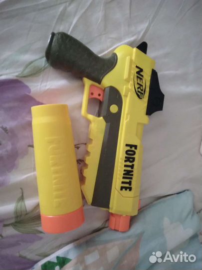 Пистолет нерф фортнайт
