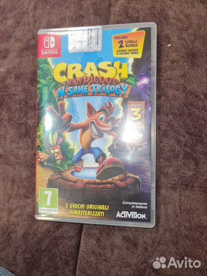 Crash Bandicoot Nsane Trilogy для Nintendo Switch