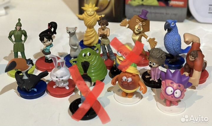 Игрушки из кинотеатра