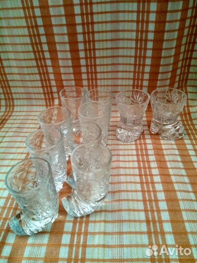 Хрустальные рюмки СССР