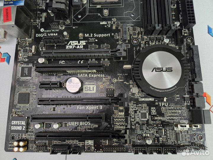 1150 Asus Z97-AR M.2 проверка