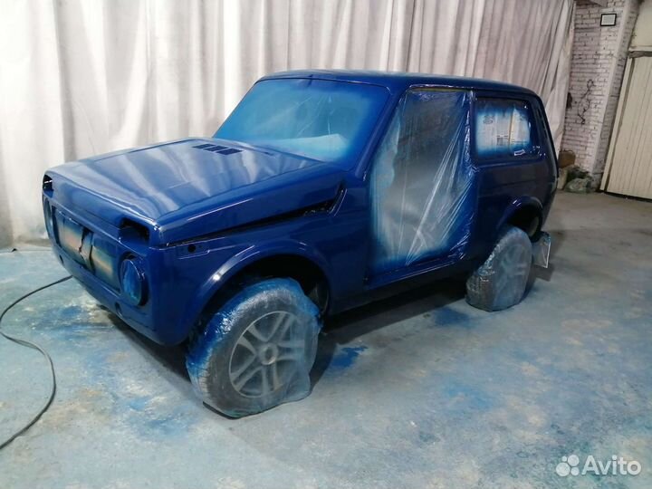 Кузовной ремонт, покраска, замена стекол