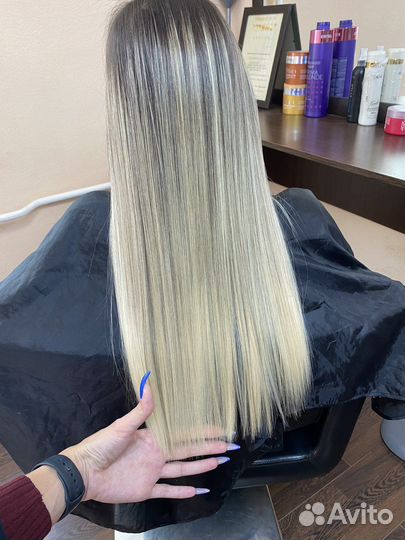 Кератиновое выпрямление и ботокс волос